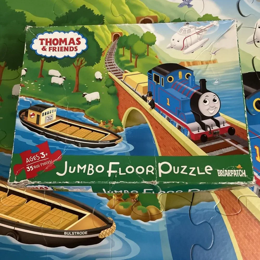 Thomas & Friends 35 Piece Puzzle Called By The Sea Jumbo Floor Puzzle Complete